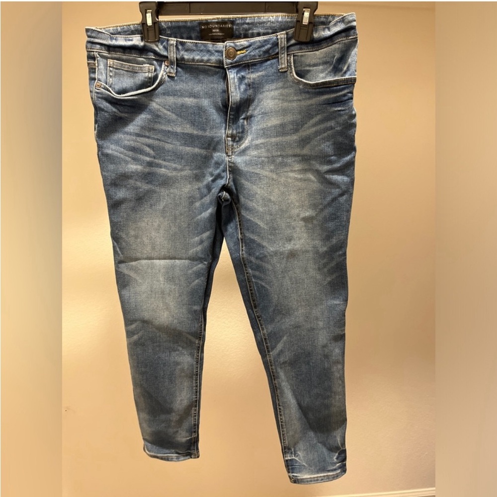 No Boundaries Blue Skinny Jeans for Men